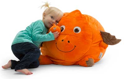 giant stuffed animal bean bag