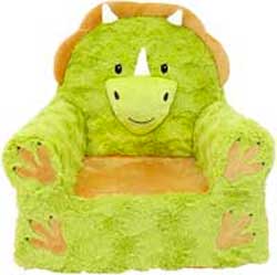 green triceratops pillow pet