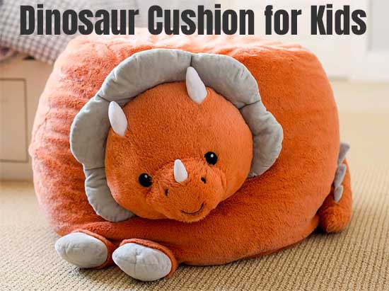 Plush Dinosaur Bean Bag Cushion