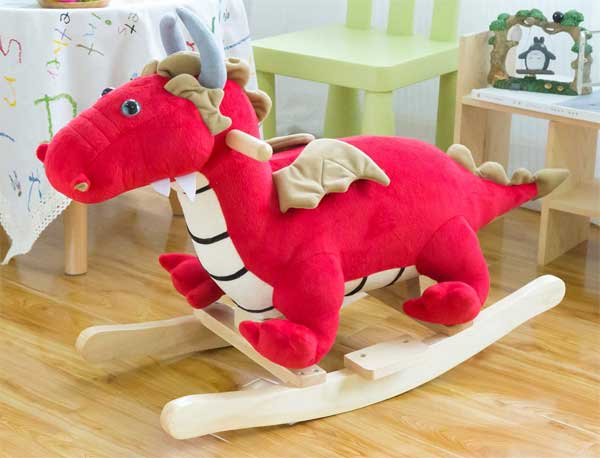 dino rocking horse