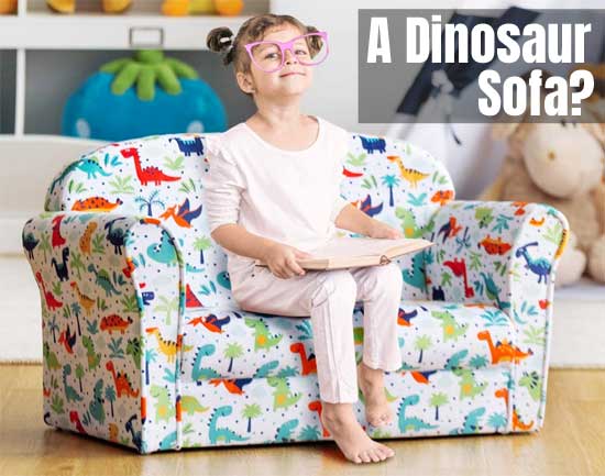 Children's Dinosaur Sofa
